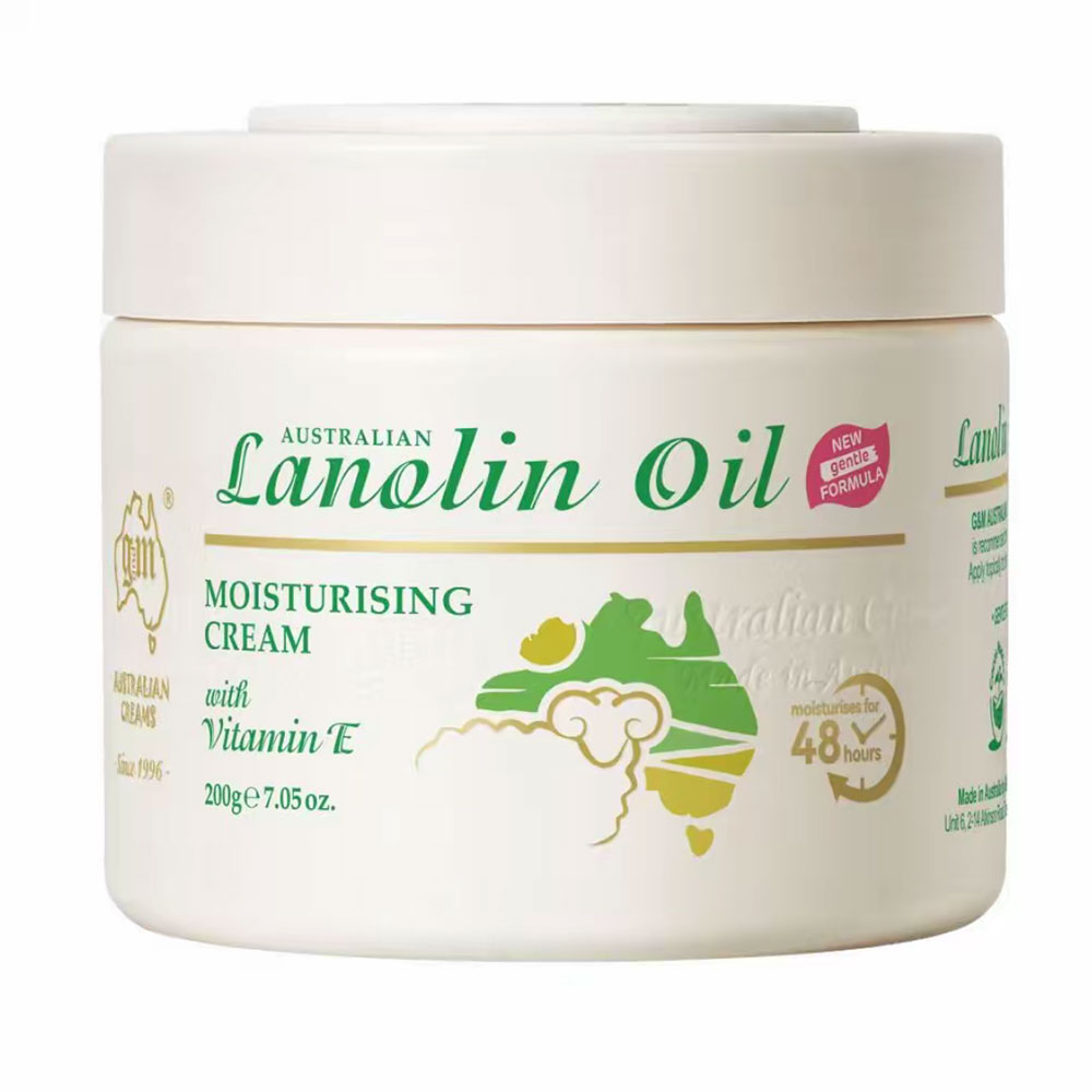 G&M Australian Lanolin Oil Moisturising Cream
