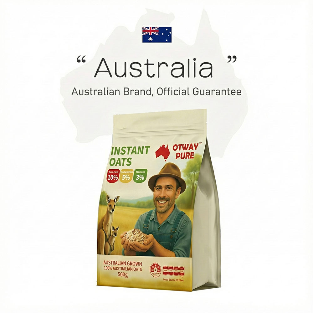 Otway Pure Instant Oats with Chia, Quinoa, Flaxseed